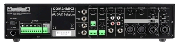 AUDAC COM24MK2, микшер-усилитель